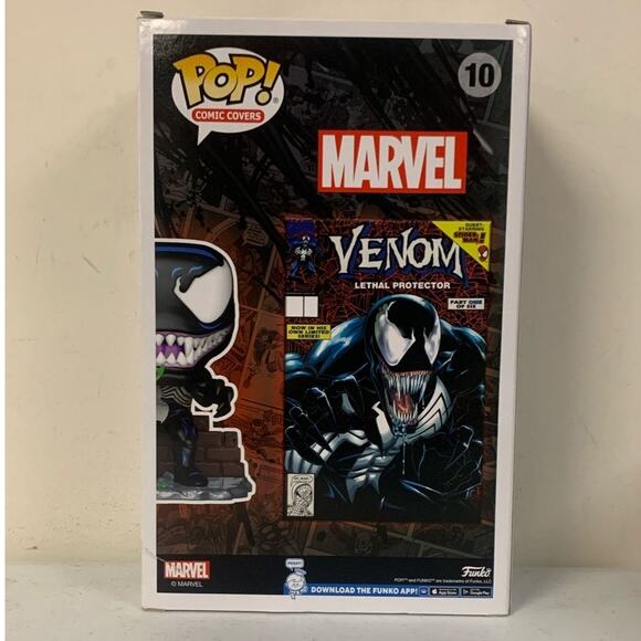 Pop! Comic Cover #10 Marvel Venom Lethal Protector Vinyl Figure - Picture 2 of 5